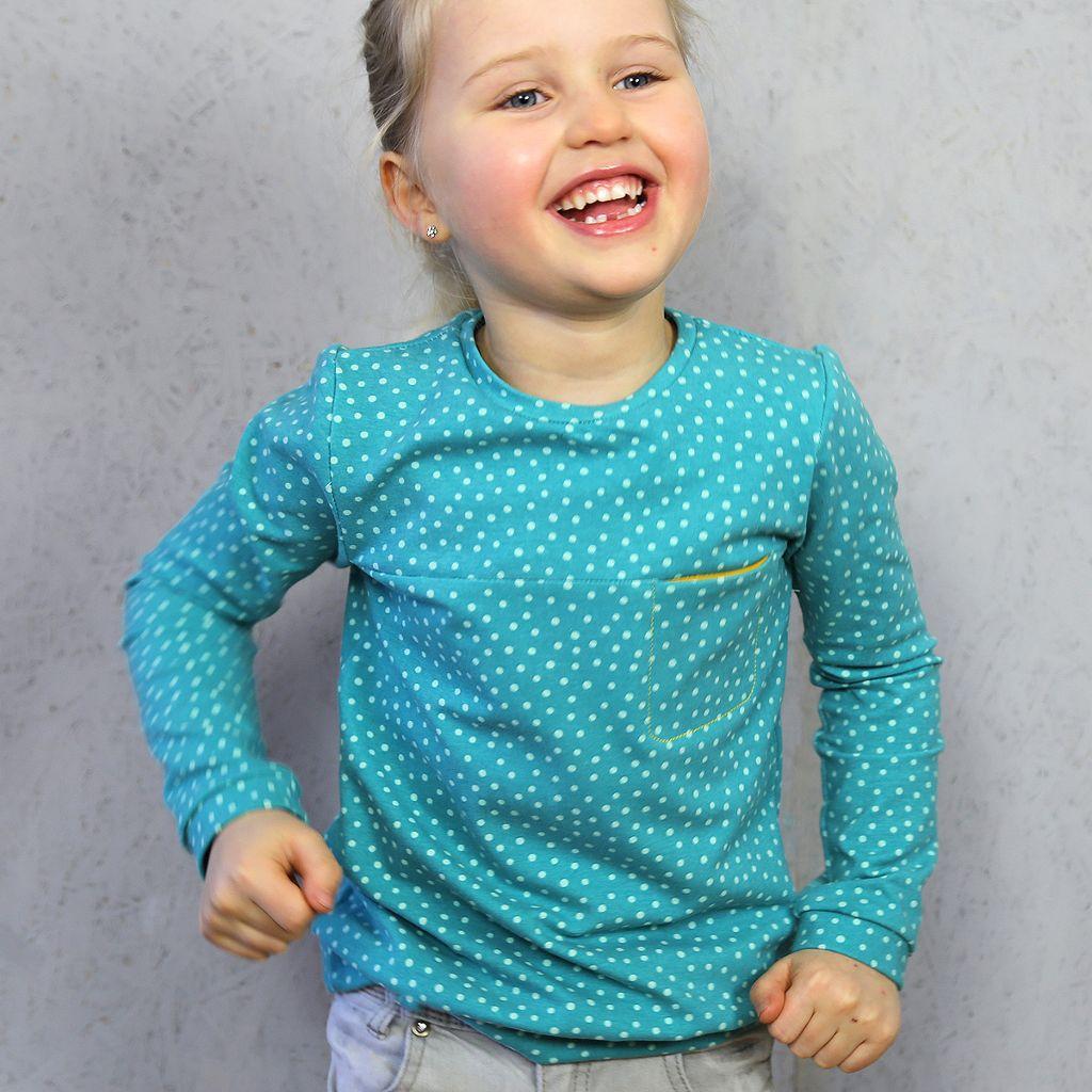 Papierschnittmuster Sweater Bente Gr. 86-152